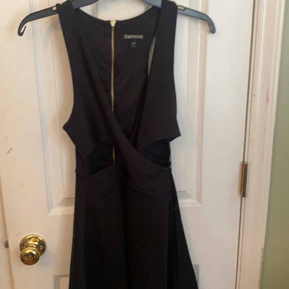 Express black dress